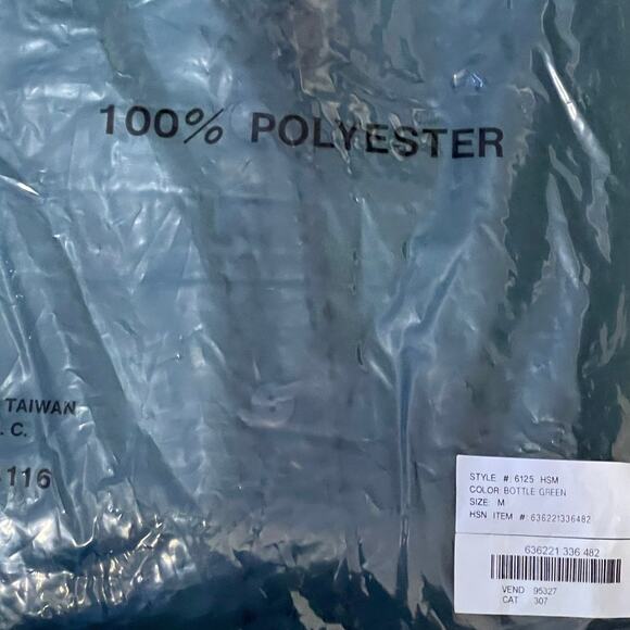 DC Sport Green Long Sleeve Warm Cozy Fleece Button Up Jacket Shacket Medium NEW - Picture 7 of 7